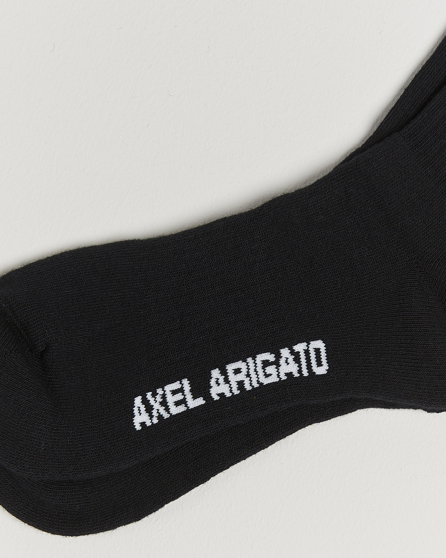 Men | Everyday Socks | Axel Arigato | Logo Tube Socks Black