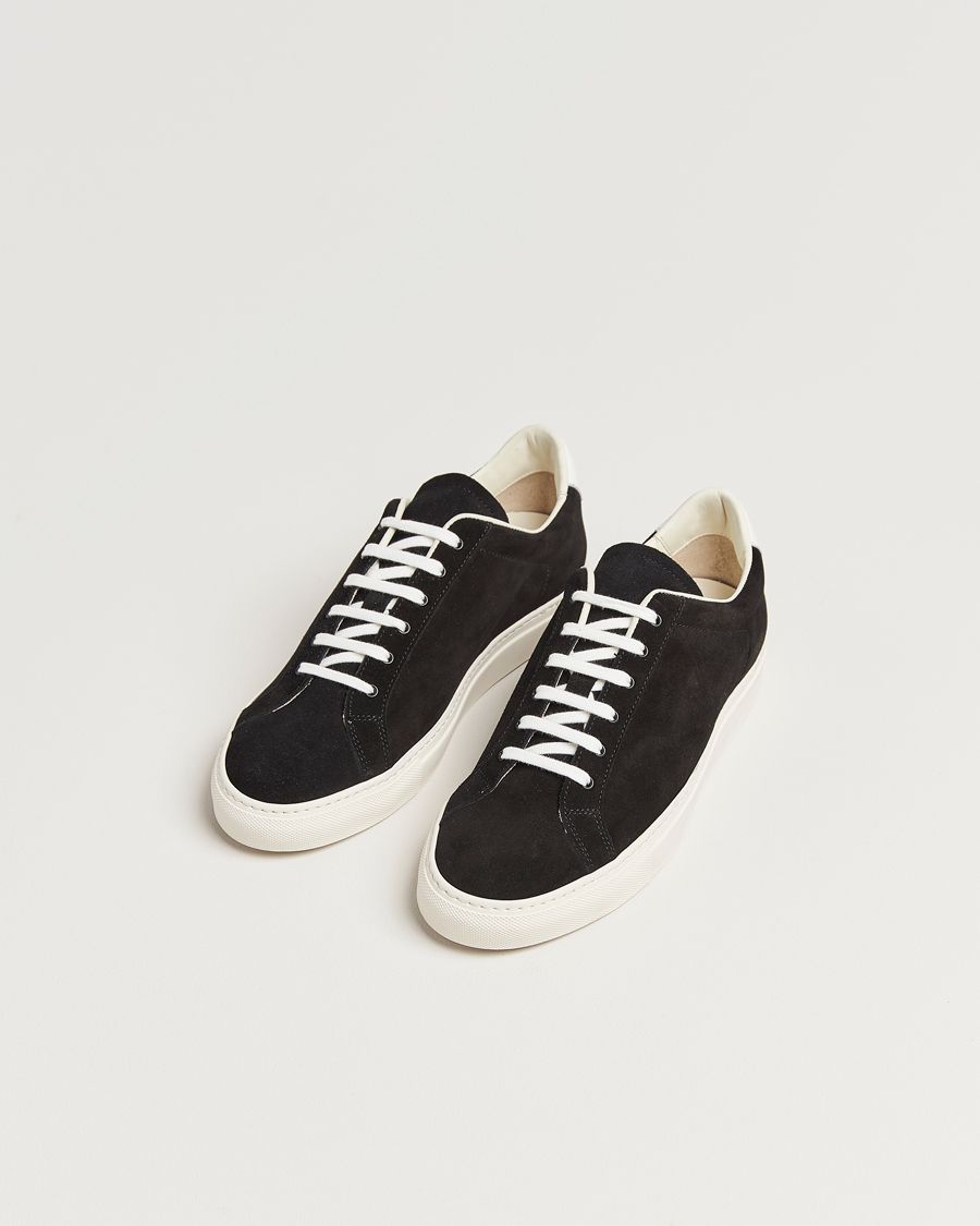 Men |  | Common Projects | Retro Suede Sneaker Black