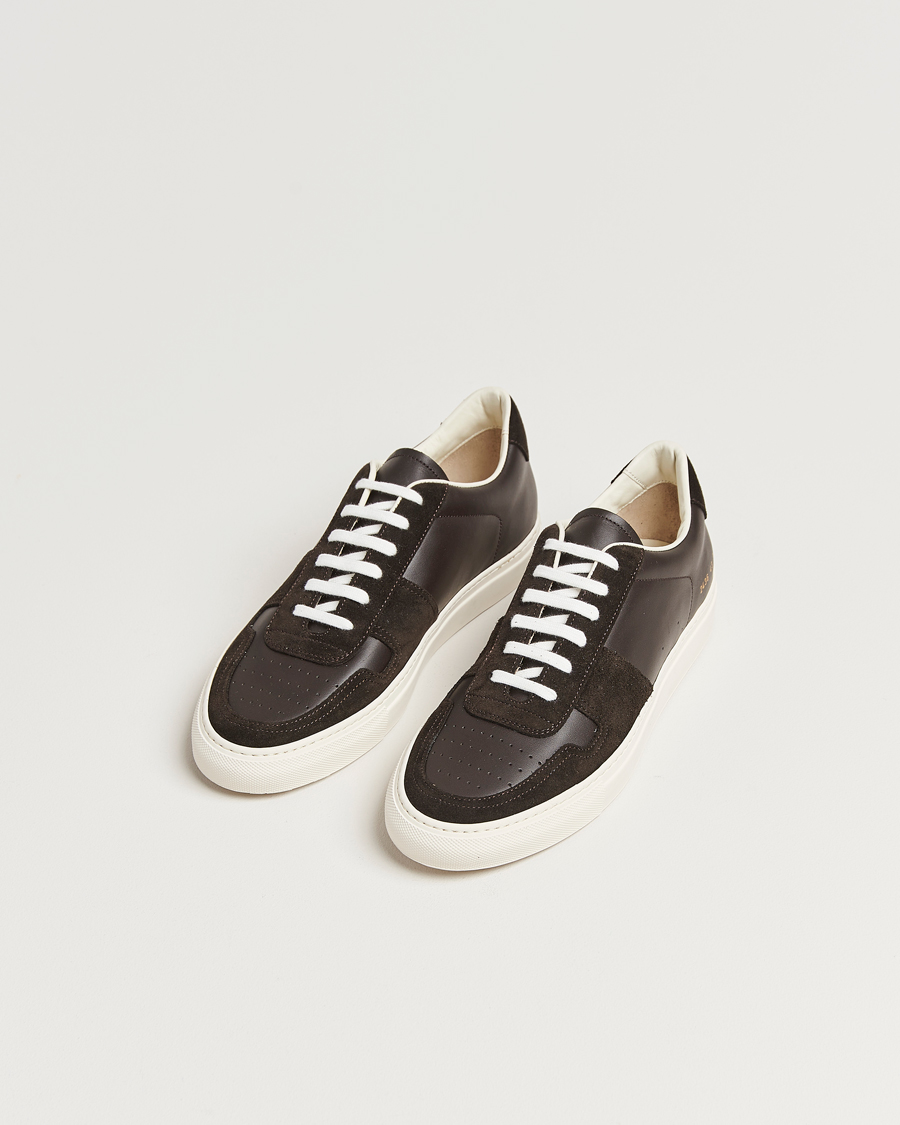 Men |  | Common Projects | B Ball Duo Sneaker Coffee Brown