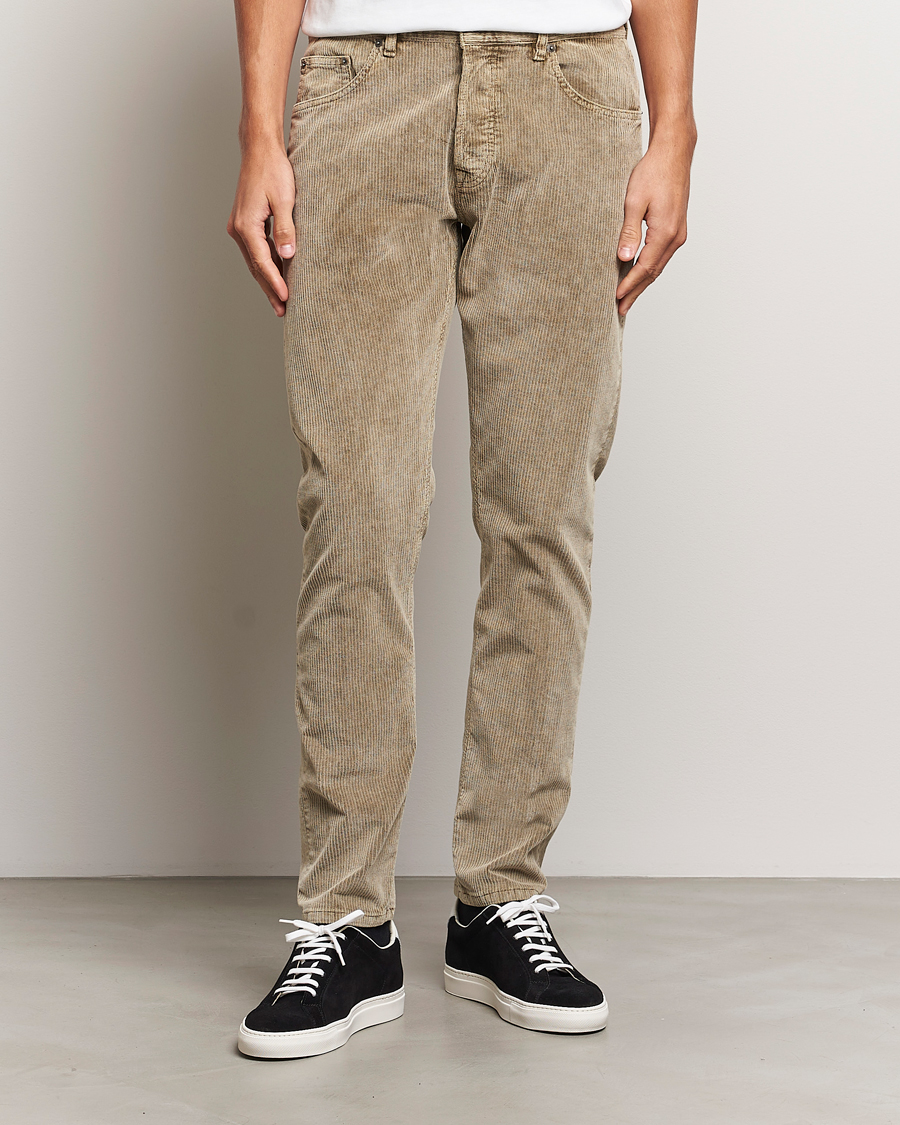 Men |  | Dondup | Icon Corduroy Trousers Khaki