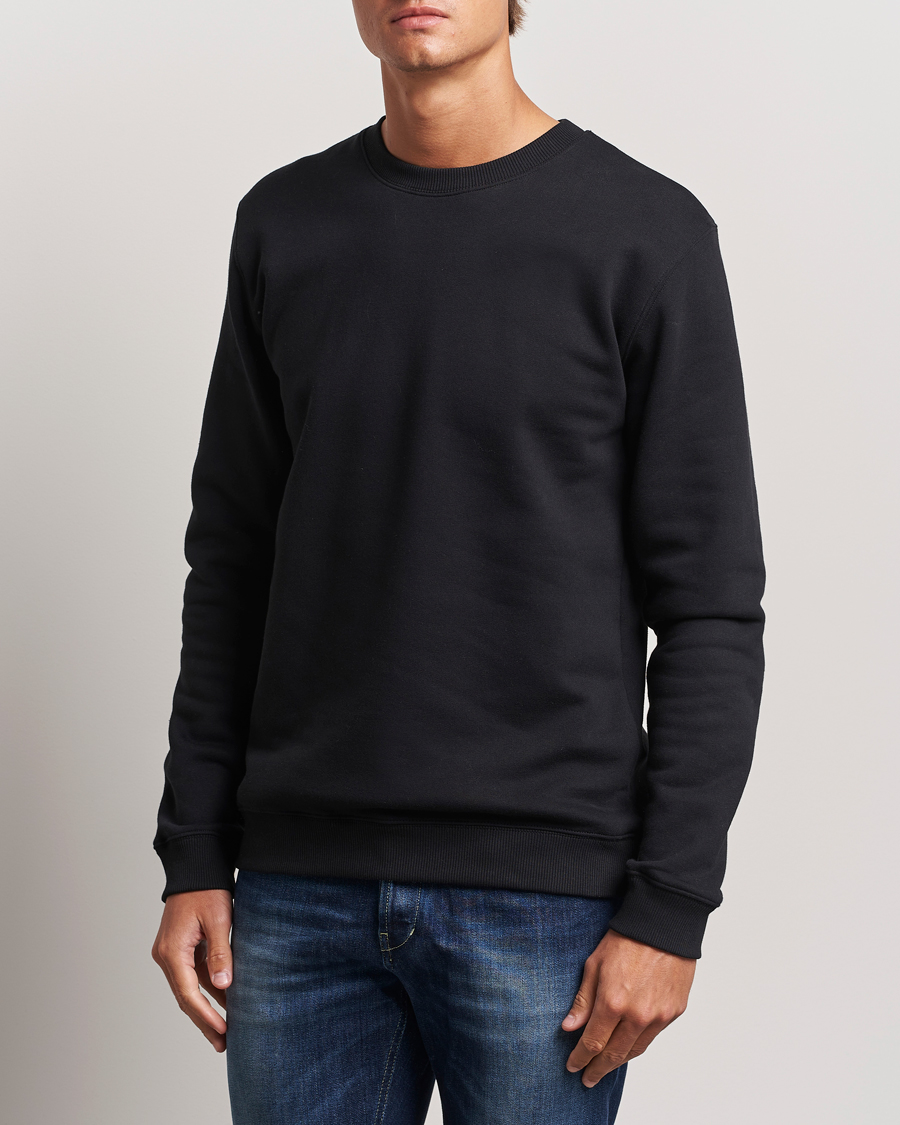 Men |  | Dondup | Logo Crew Neck Sweatshirt Black