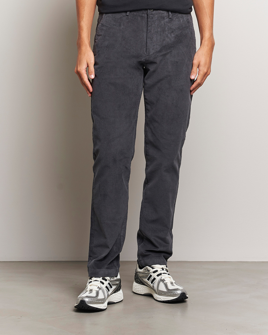 Men | Corduroy Trousers | Dockers | Slim Cotton Corduroy Chino Asphalt