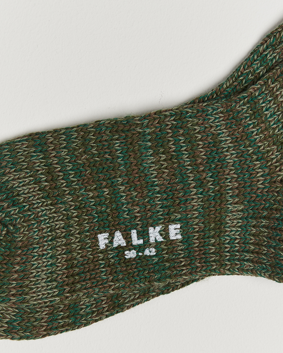 Men |  | Falke | Brooklyn Cotton Sock Brown Tan