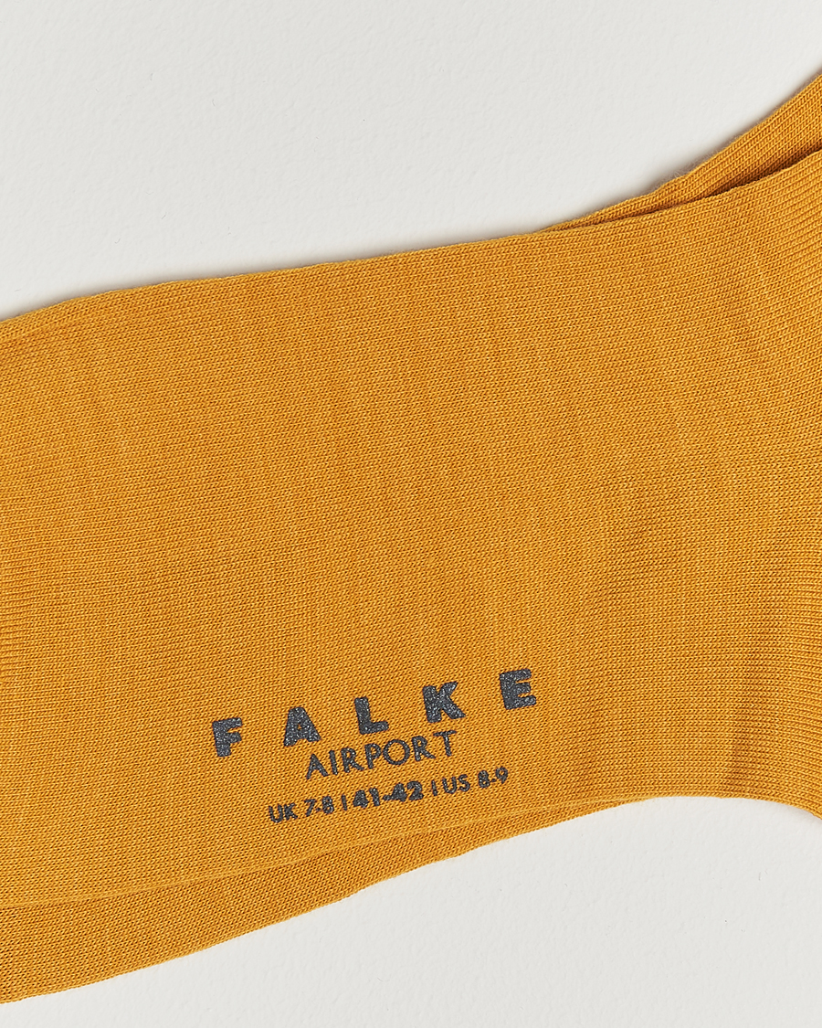 Men |  | Falke | Airport Socks Amber Yellow