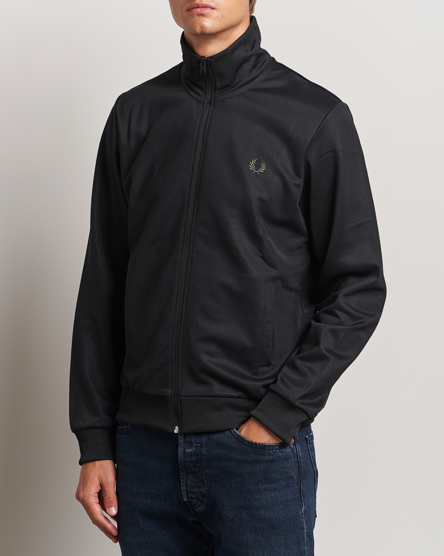 Men |  | Fred Perry | Track Jacket Black