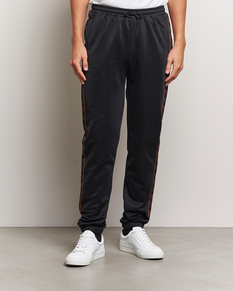 Men |  | Fred Perry | Taped Track Pants Black