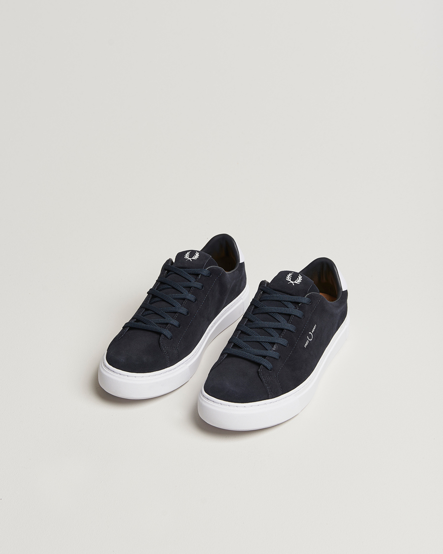 Men |  | Fred Perry | B71 Suede Sneaker Navy