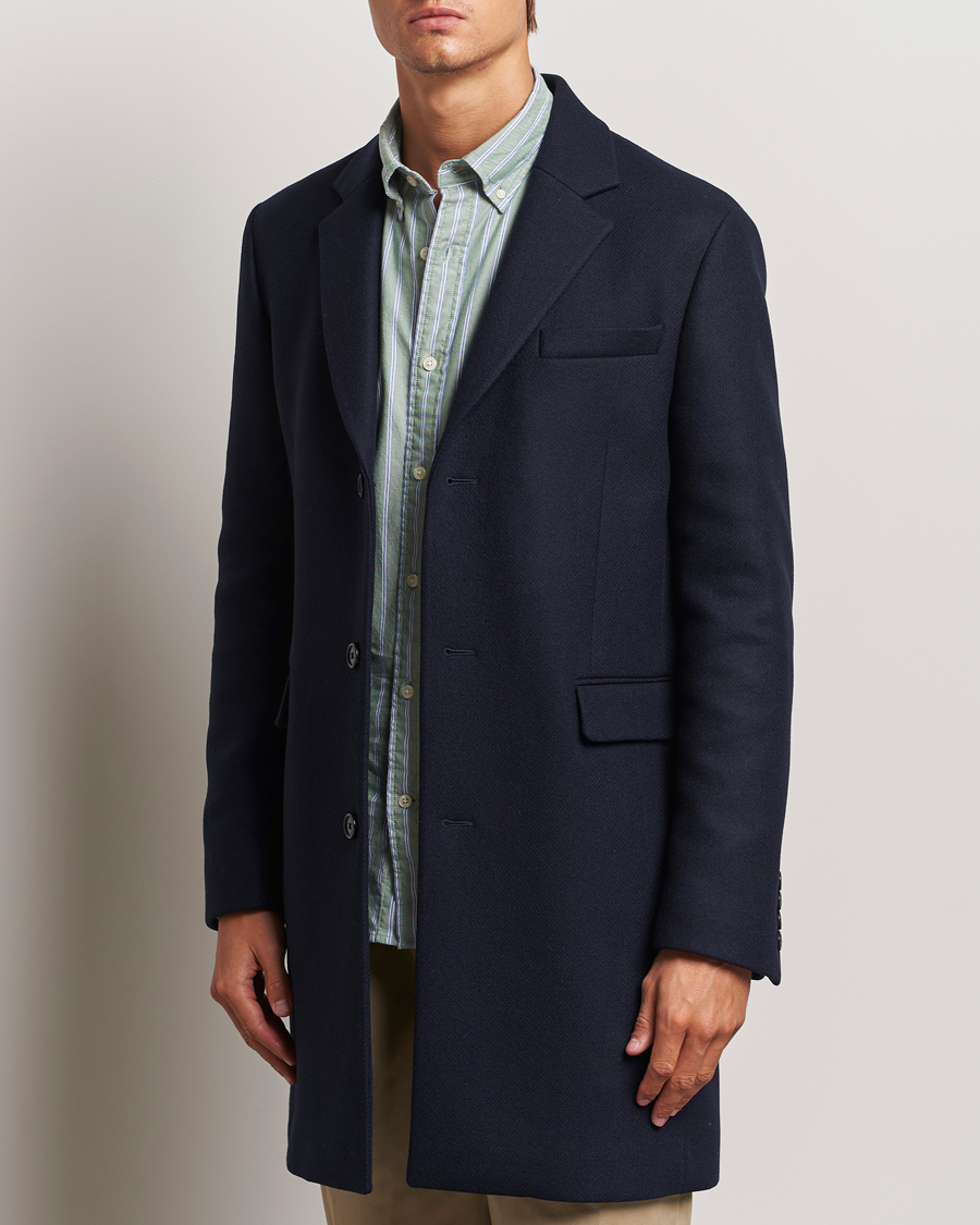 Men |  | GANT | Classic Wool Coat Night Blue