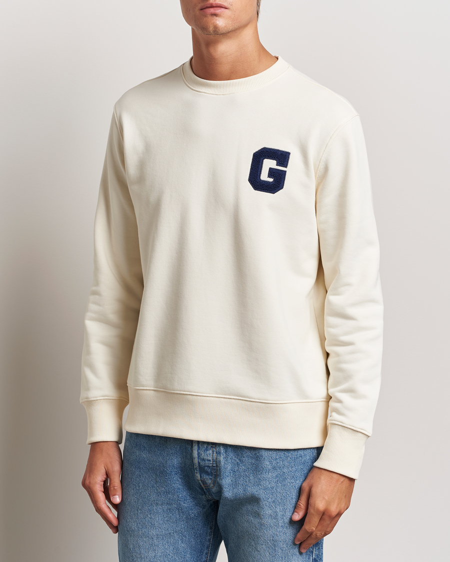 Men |  | GANT | G Graphic Sweatshirt Cream