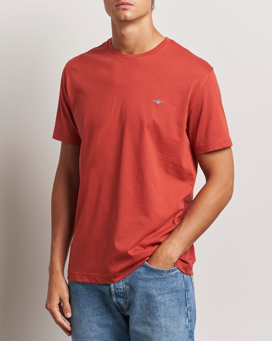 Men |  | GANT | The Original T-Shirt Iron Red