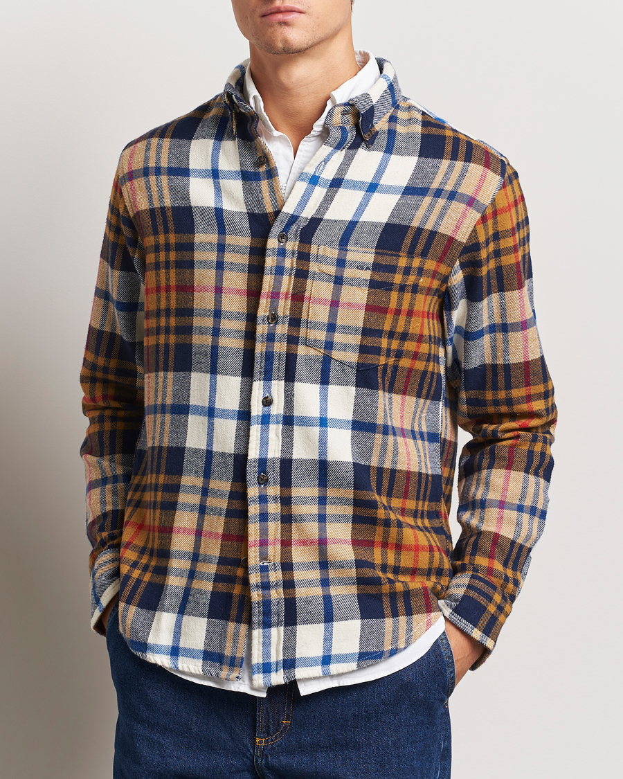 Men |  | GANT | Twill Checked Shirt Beige