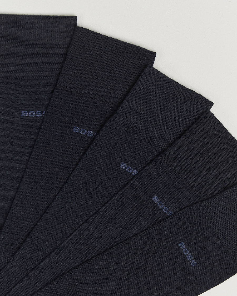 Men |  | BOSS BLACK | 5-Pack RS Uni Socks Dark Blue