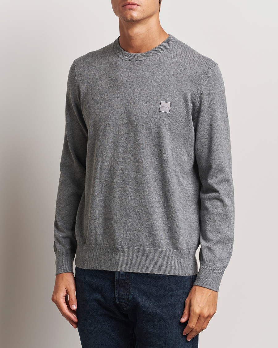 Men |  | BOSS ORANGE | Kanovano Knitted Sweater Light Grey