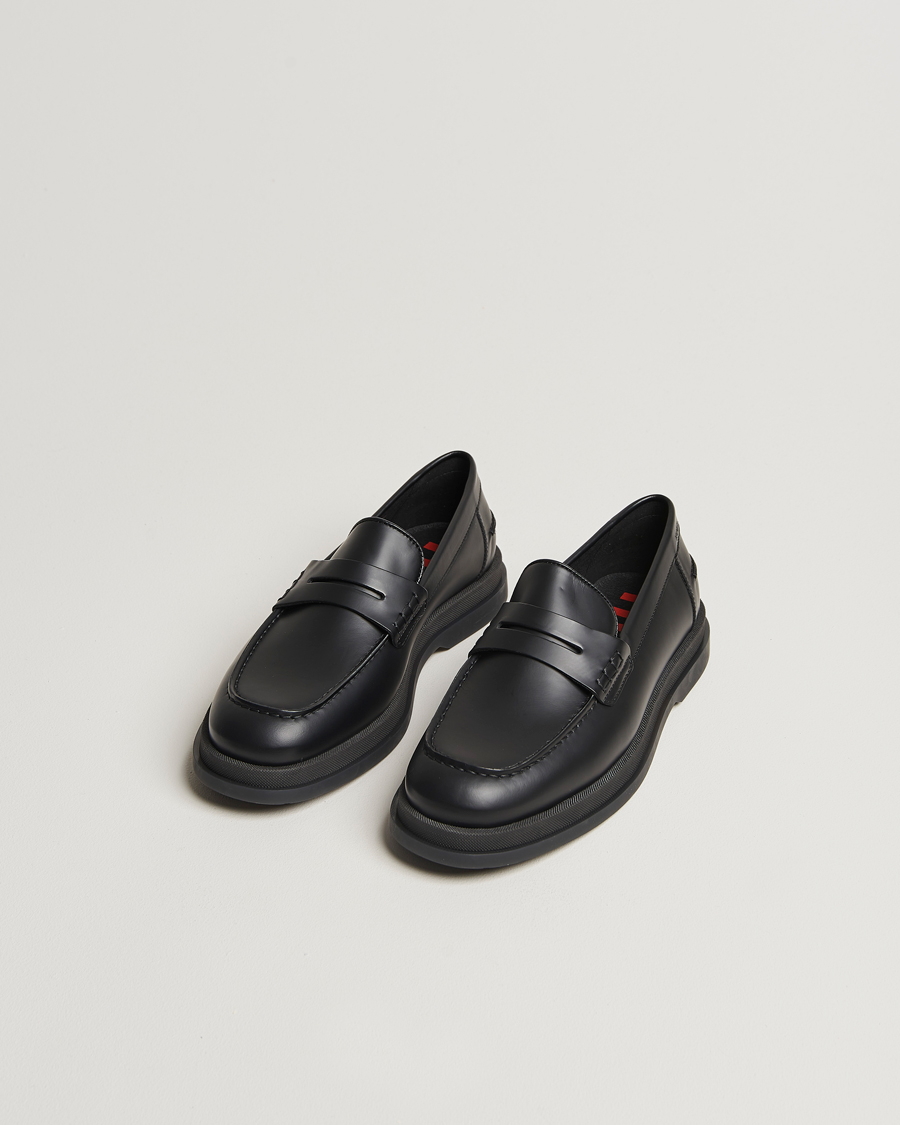 Men |  | HUGO | Chaol Leather Loafer Black