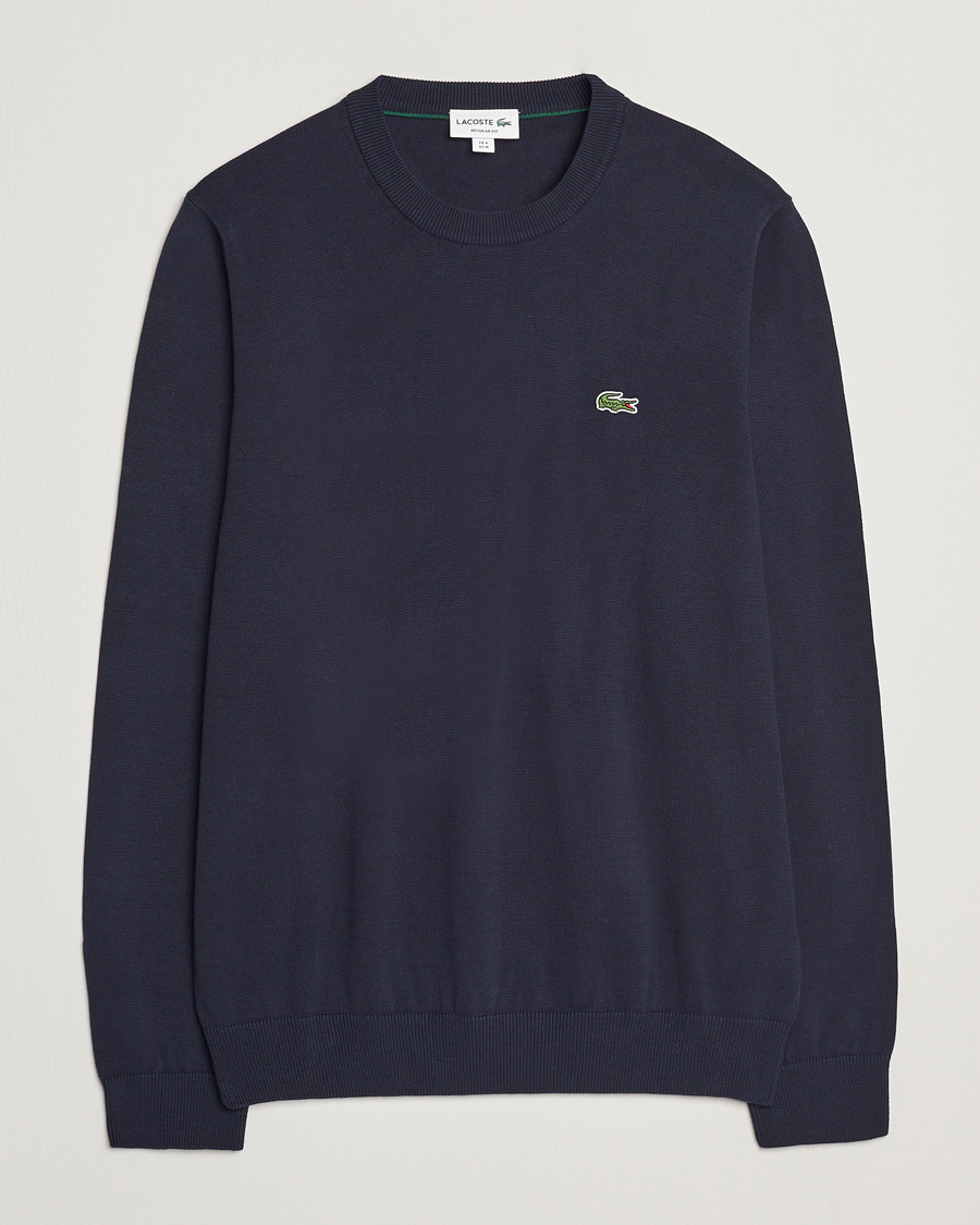 Lacoste L!ve Men's Navy outlet Wool Blend Sweater 4/M