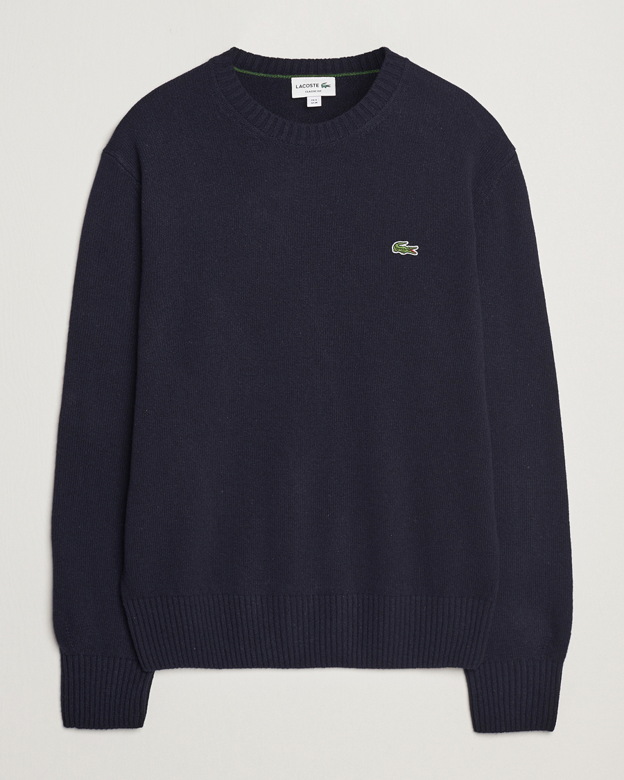 Lacoste jumper navy online