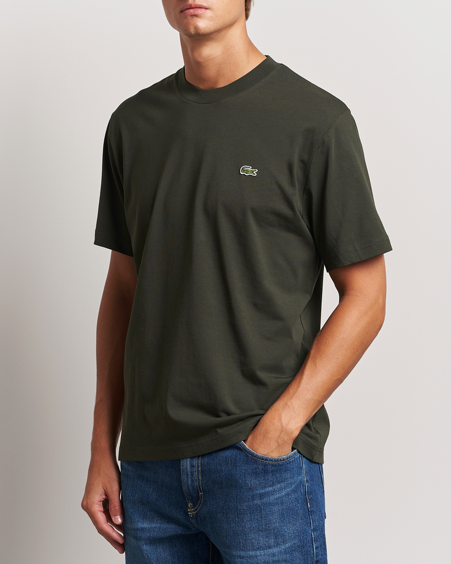 Men |  | Lacoste | Crew Neck T-Shirt Sapwood