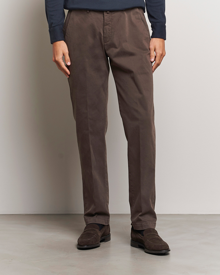 Men |  | Briglia 1949 | Soho Tailored Easy Fit Chino Brown