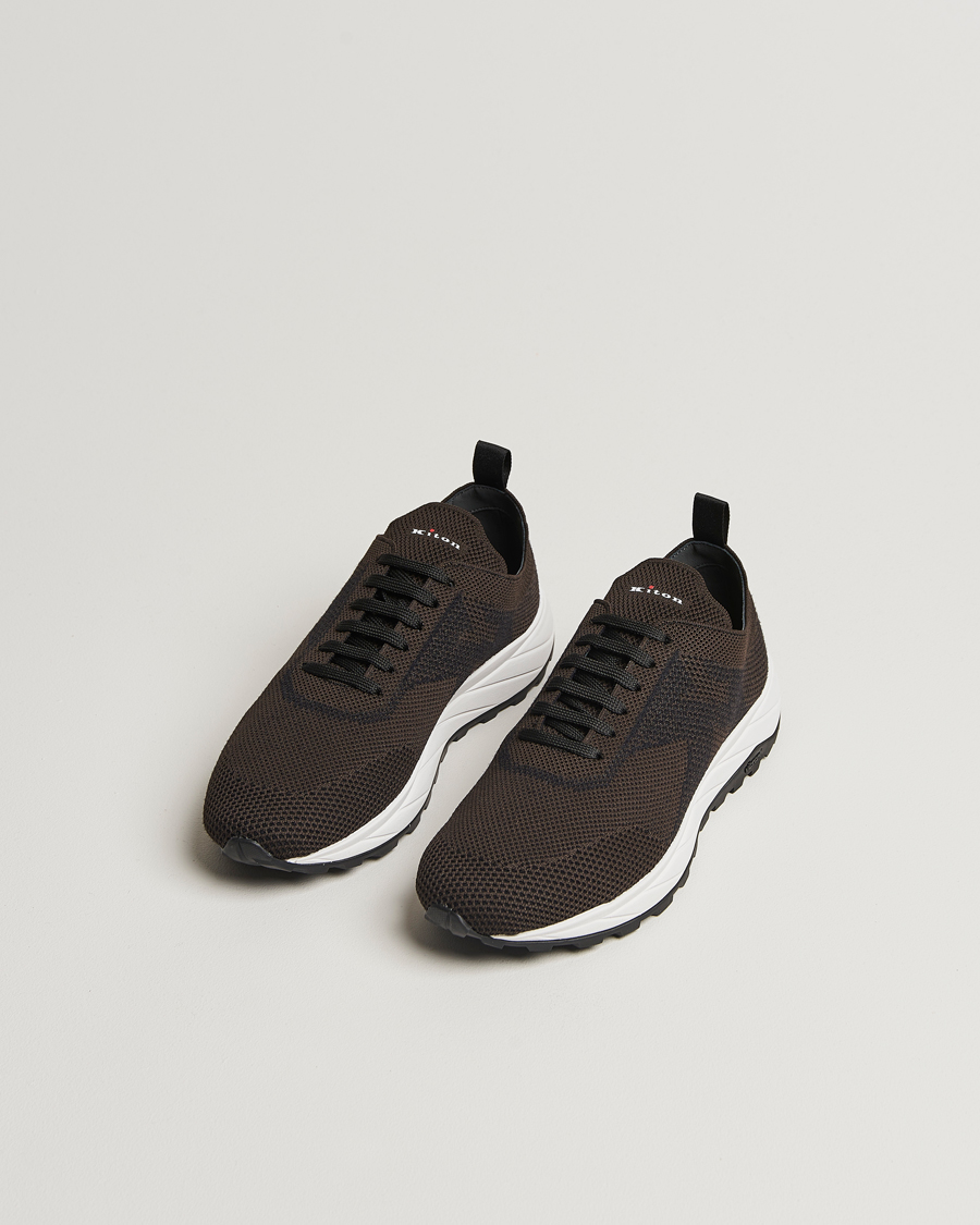 Men |  | Kiton | Running Sneakers Dark Brown