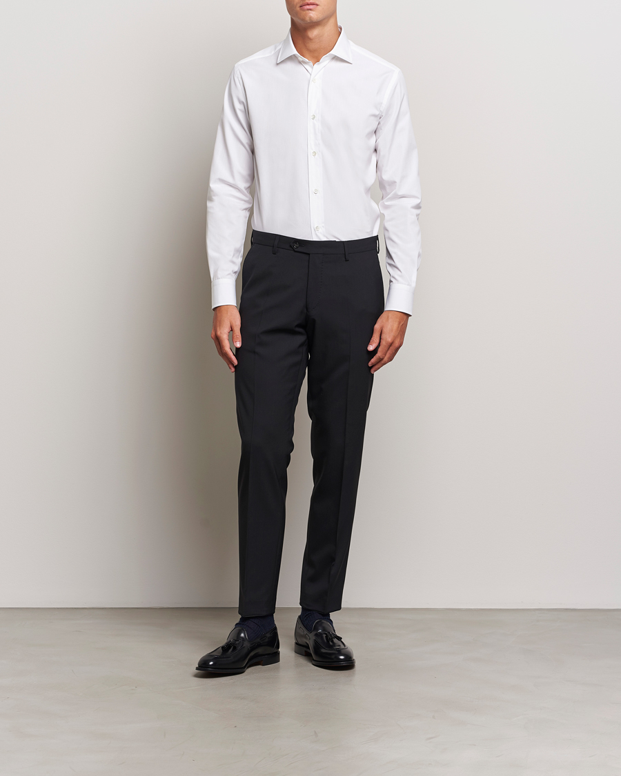 Men |  | Brioni | Slim Fit Dress Shirt White