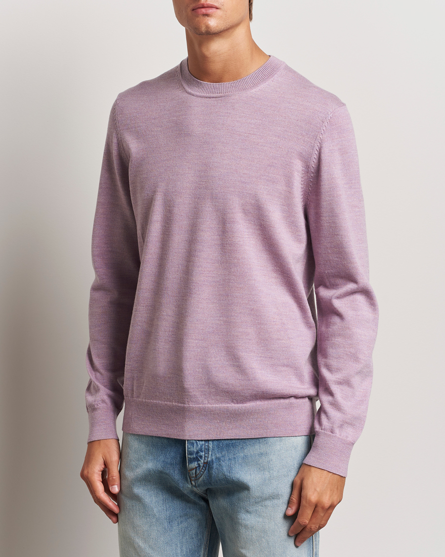 Men |  | NN07 | Ted Merino Crew Neck Pullover Grape Shake