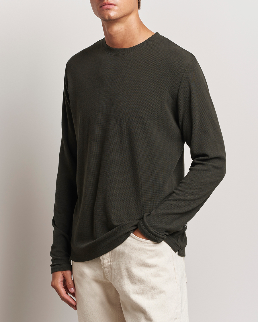 Men |  | NN07 | Clive Knitted Sweater Dark Army