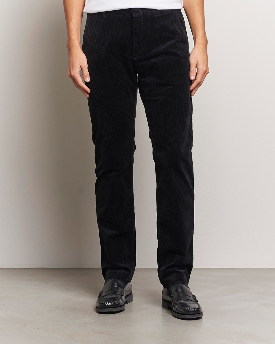 Men |  | NN07 | Theo Regular Fit Corduroy Chinos Black