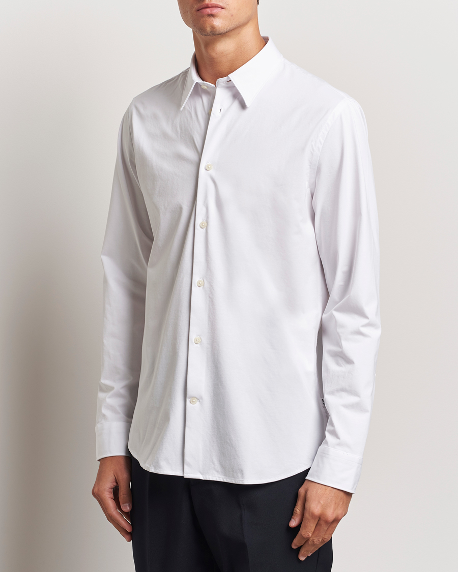 Men |  | NN07 | Elian Mercerized Cotton Shirt White