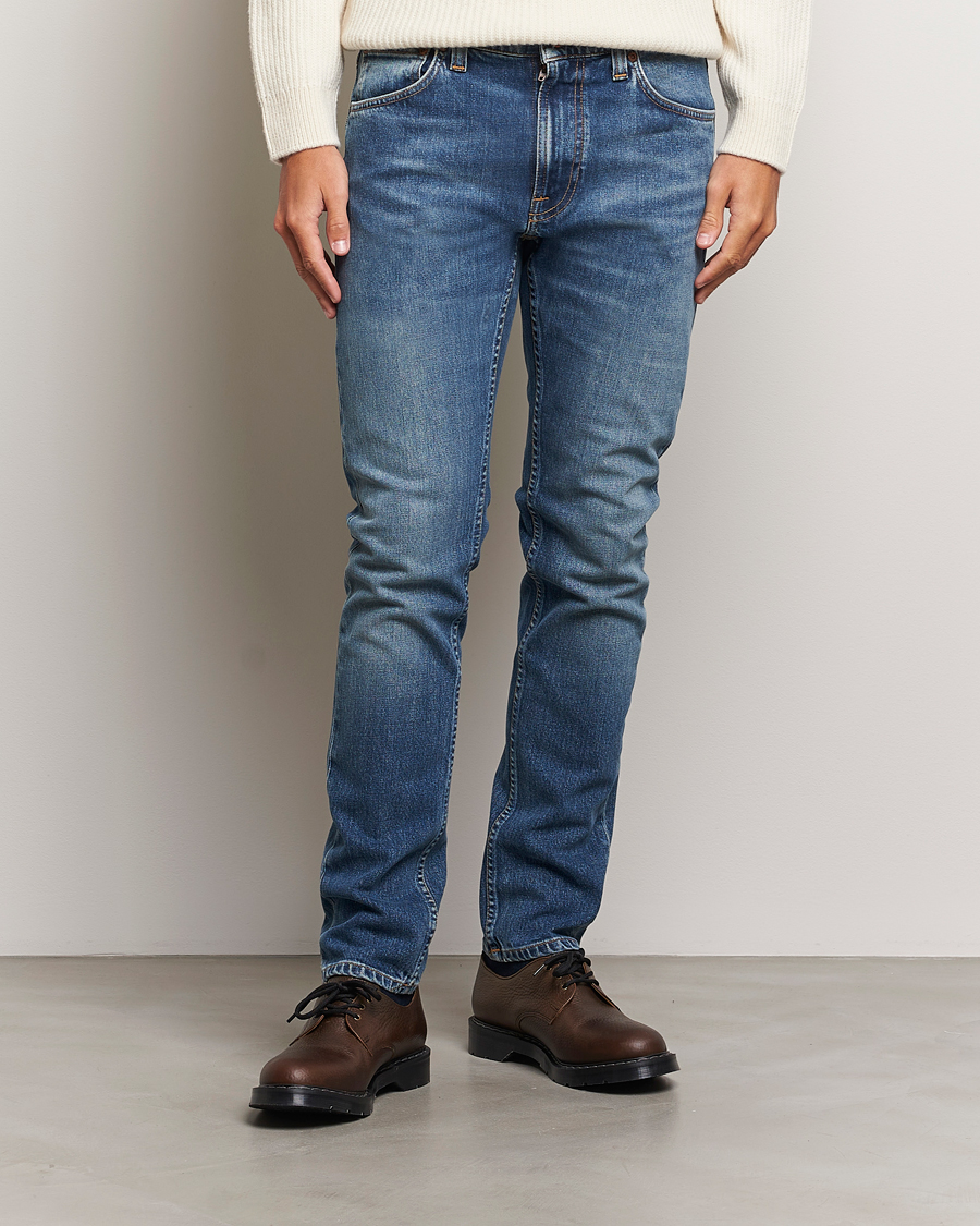 Men | Slim fit | Nudie Jeans | Lean Dean Jeans Blue Delusion