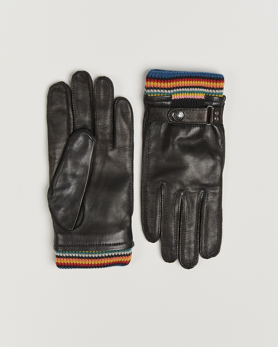 Moncler-Stripped Cuff Wool buy Gloves Men Medium