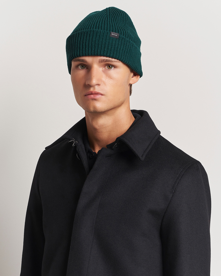 Men |  | Paul Smith | Cashmere Beanie Green