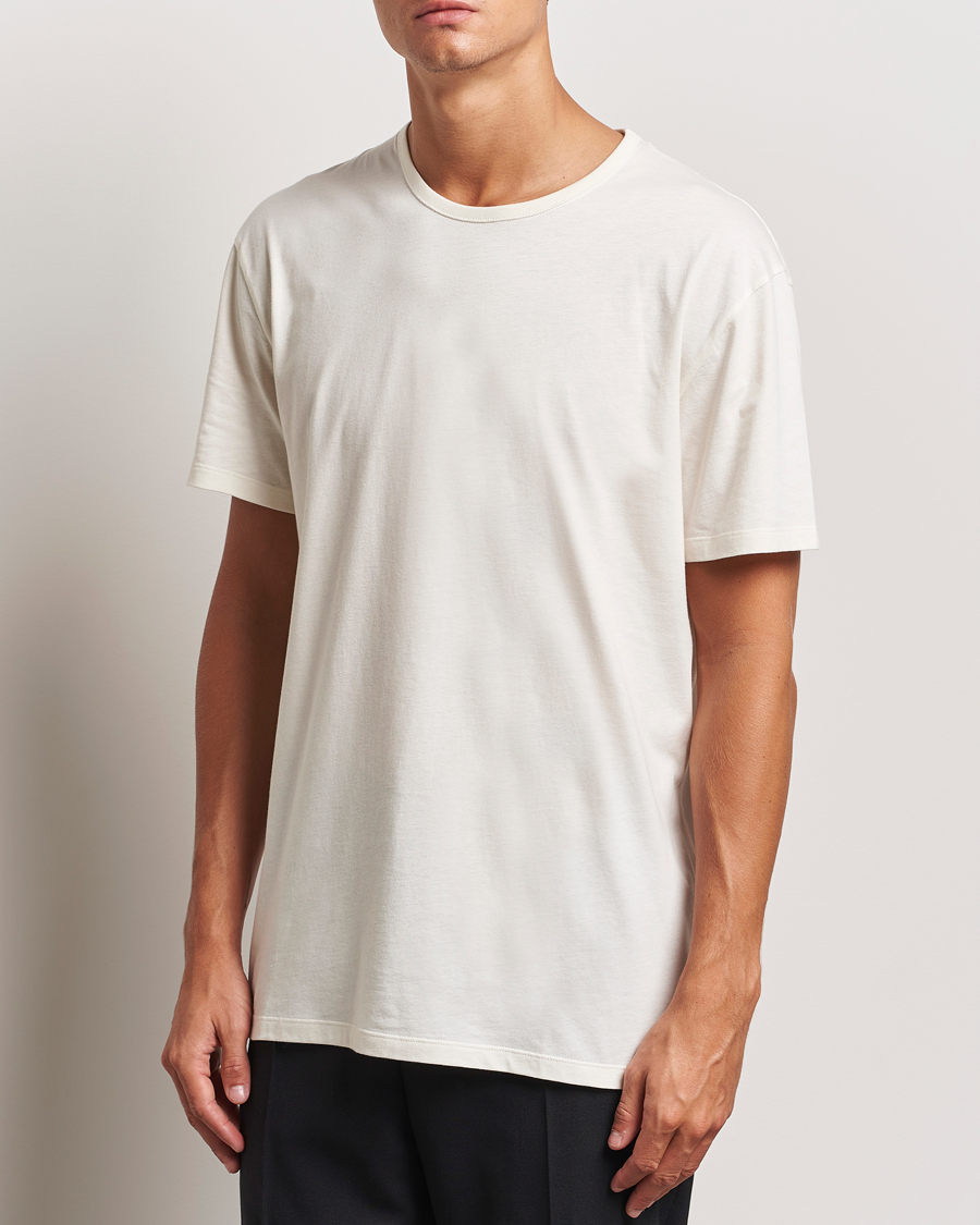 Men |  | Paul Smith | Artist Rib Crew Neck T-Shirt White