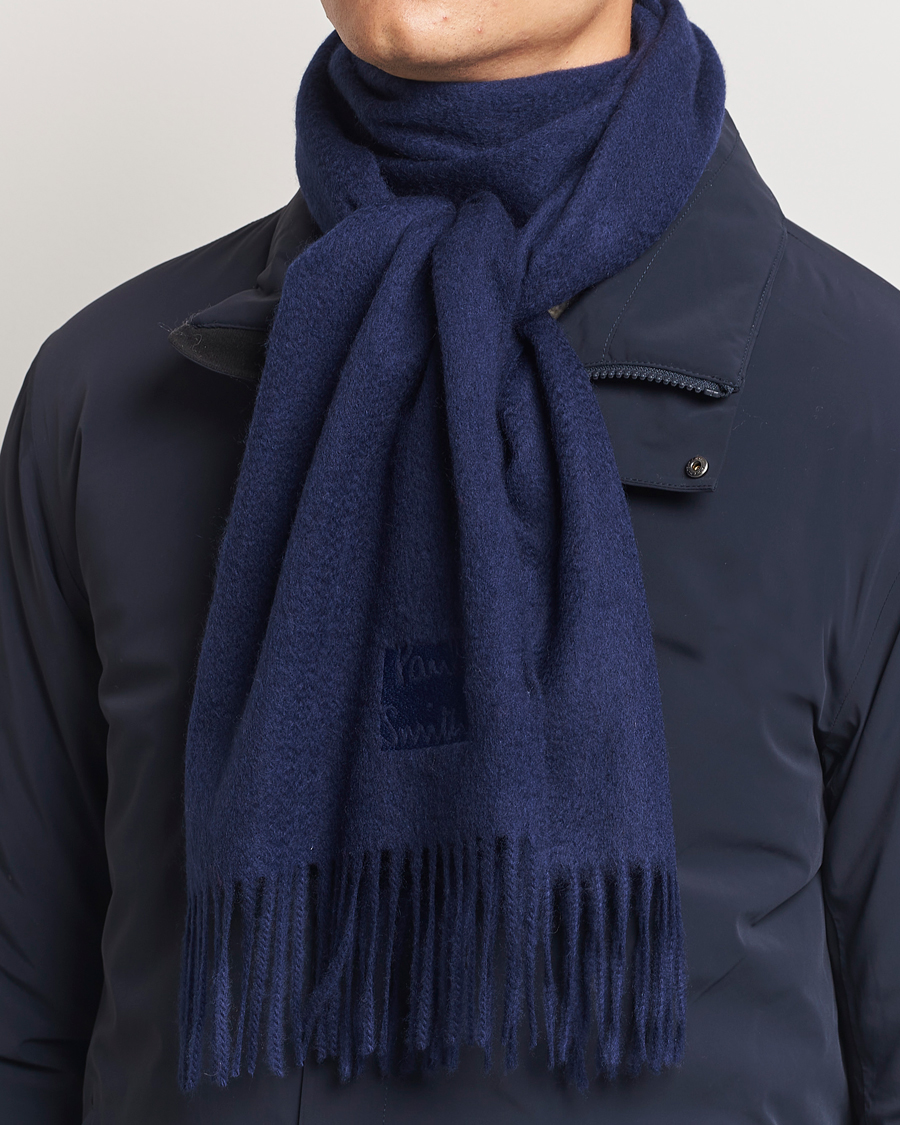 Men |  | Paul Smith | Cashmere Scarf Navy