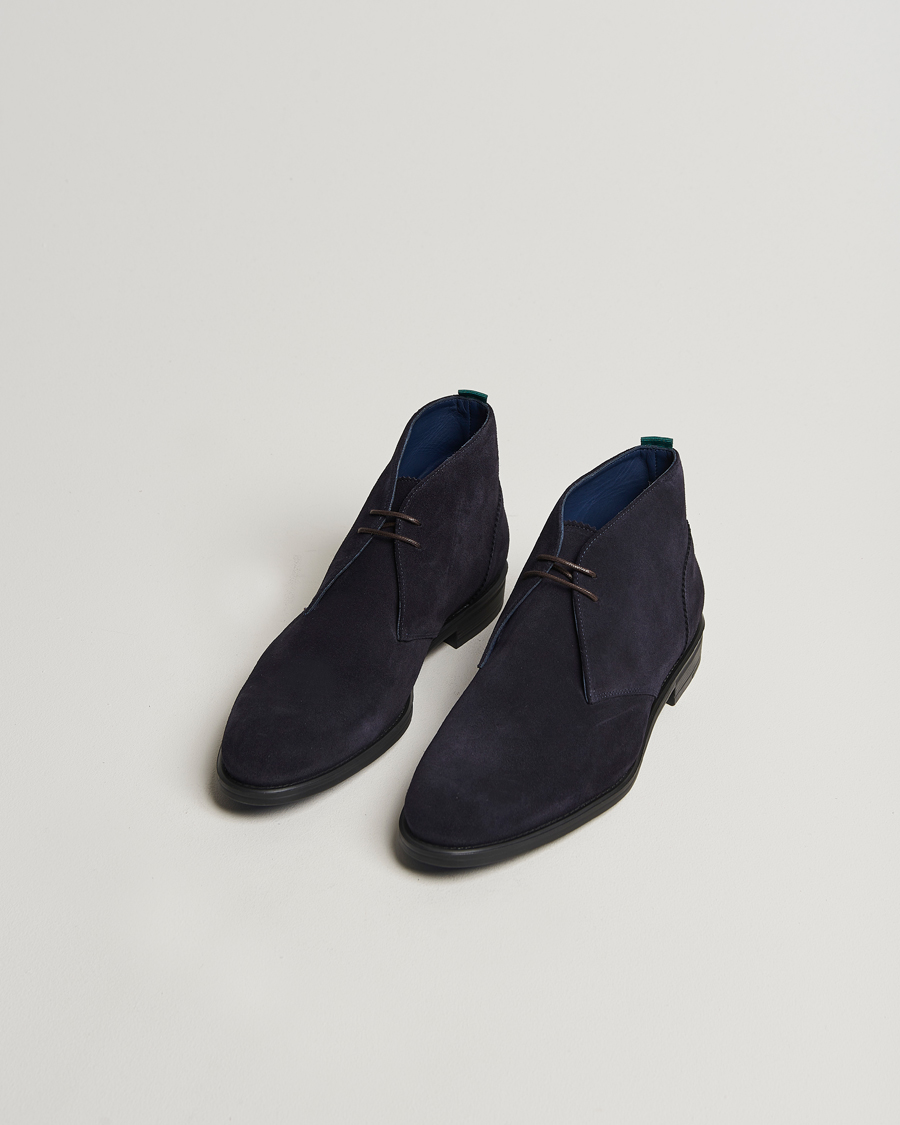 Men |  | PS Paul Smith | Drummond Suede Chukka Boot Navy