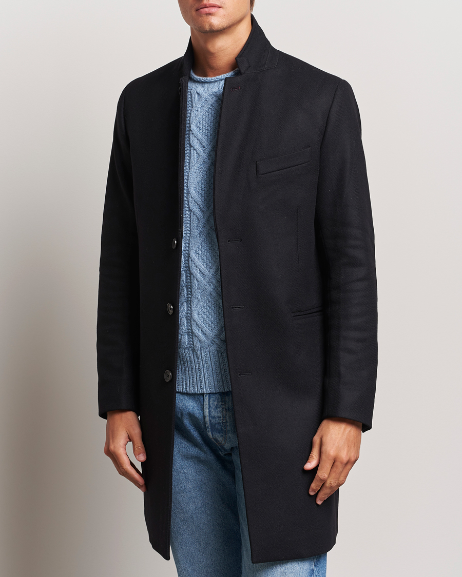 Men | Spring Jackets | PS Paul Smith | Wool Coat Black