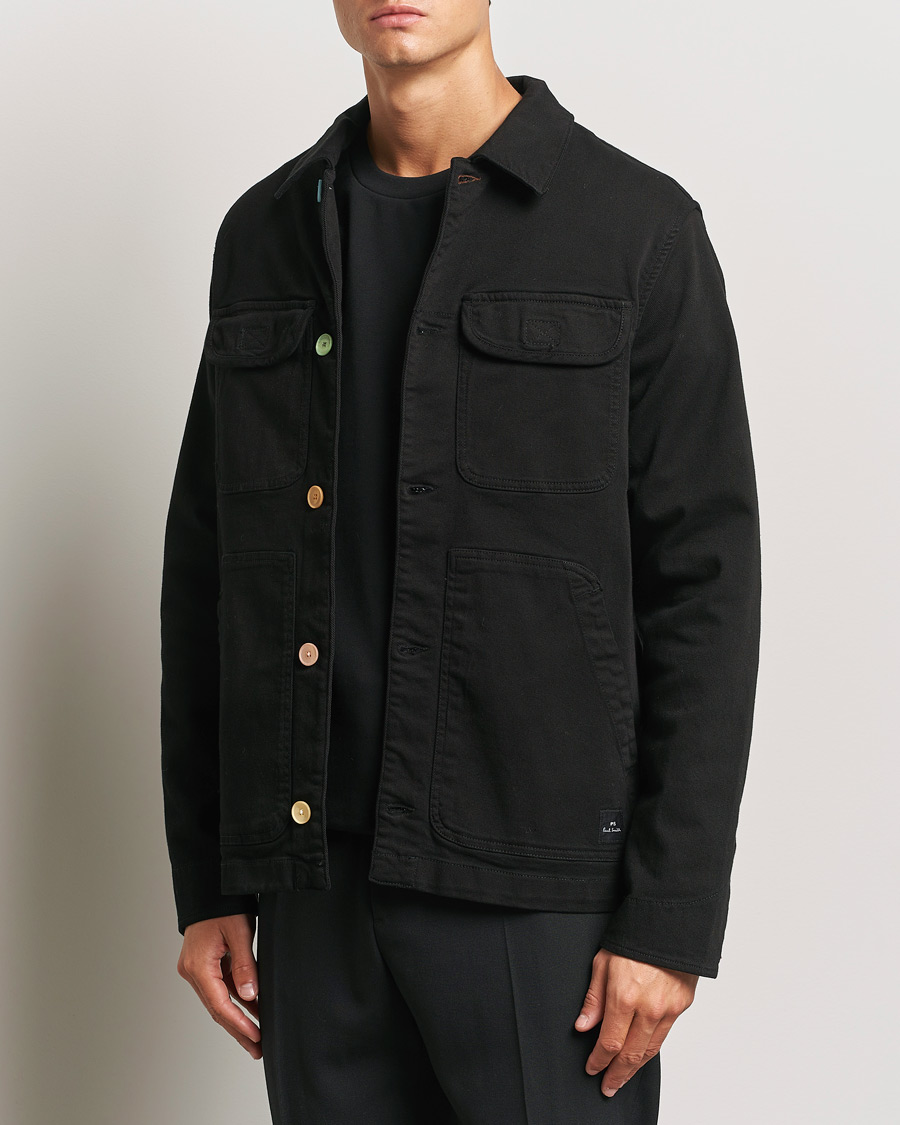 Men |  | PS Paul Smith | 4 Pocket Overshirt Black