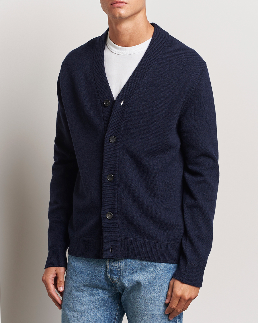 Merino 2024 Wool-Blend Cardigan Size L Color classic Navy