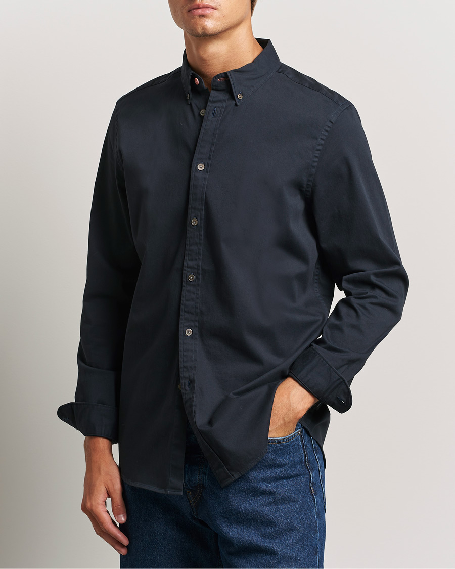 Men |  | PS Paul Smith | Regular Fit Cotton Shirt Navy