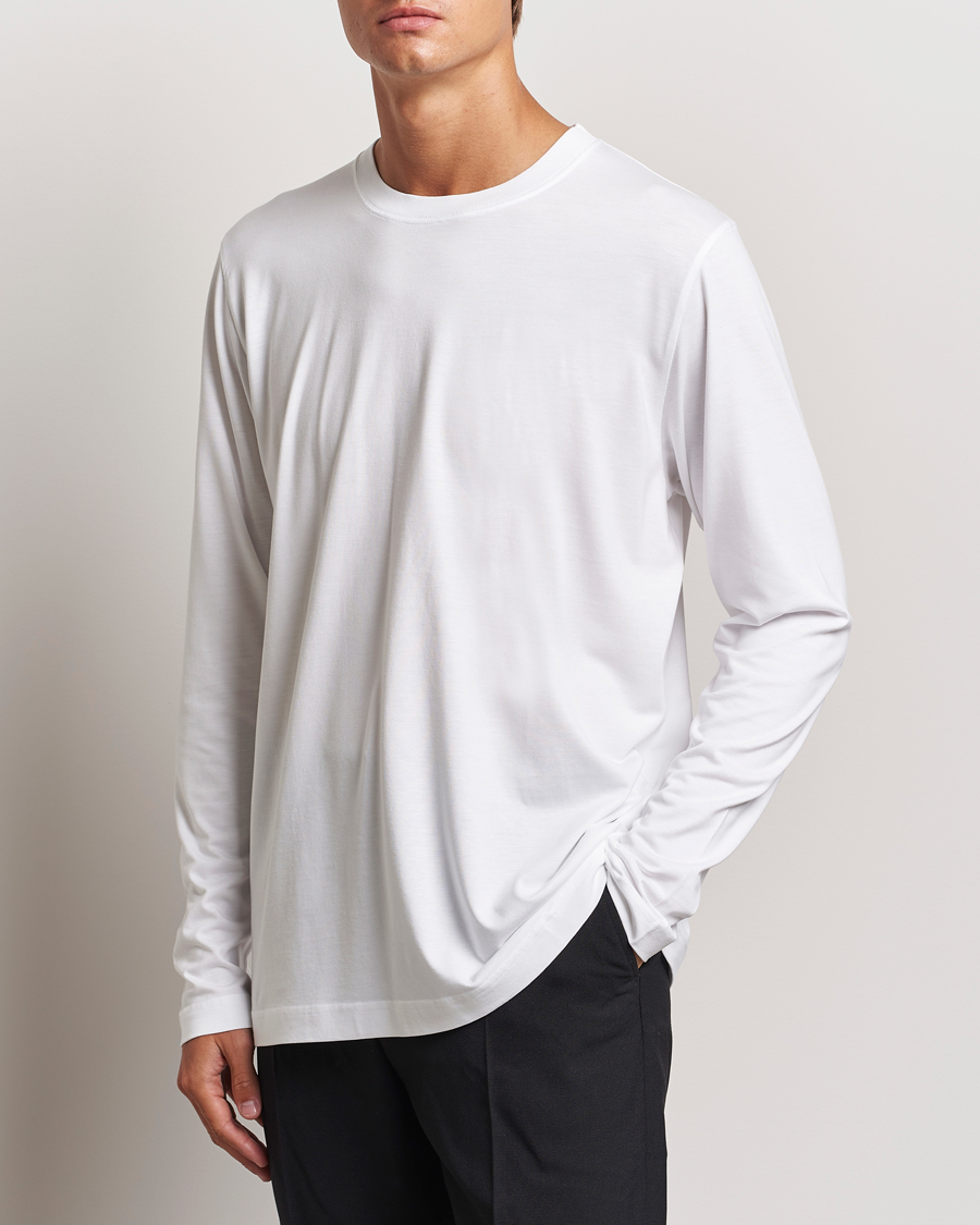 Men |  | CDLP | Midweight Long Sleeve T-Shirt White