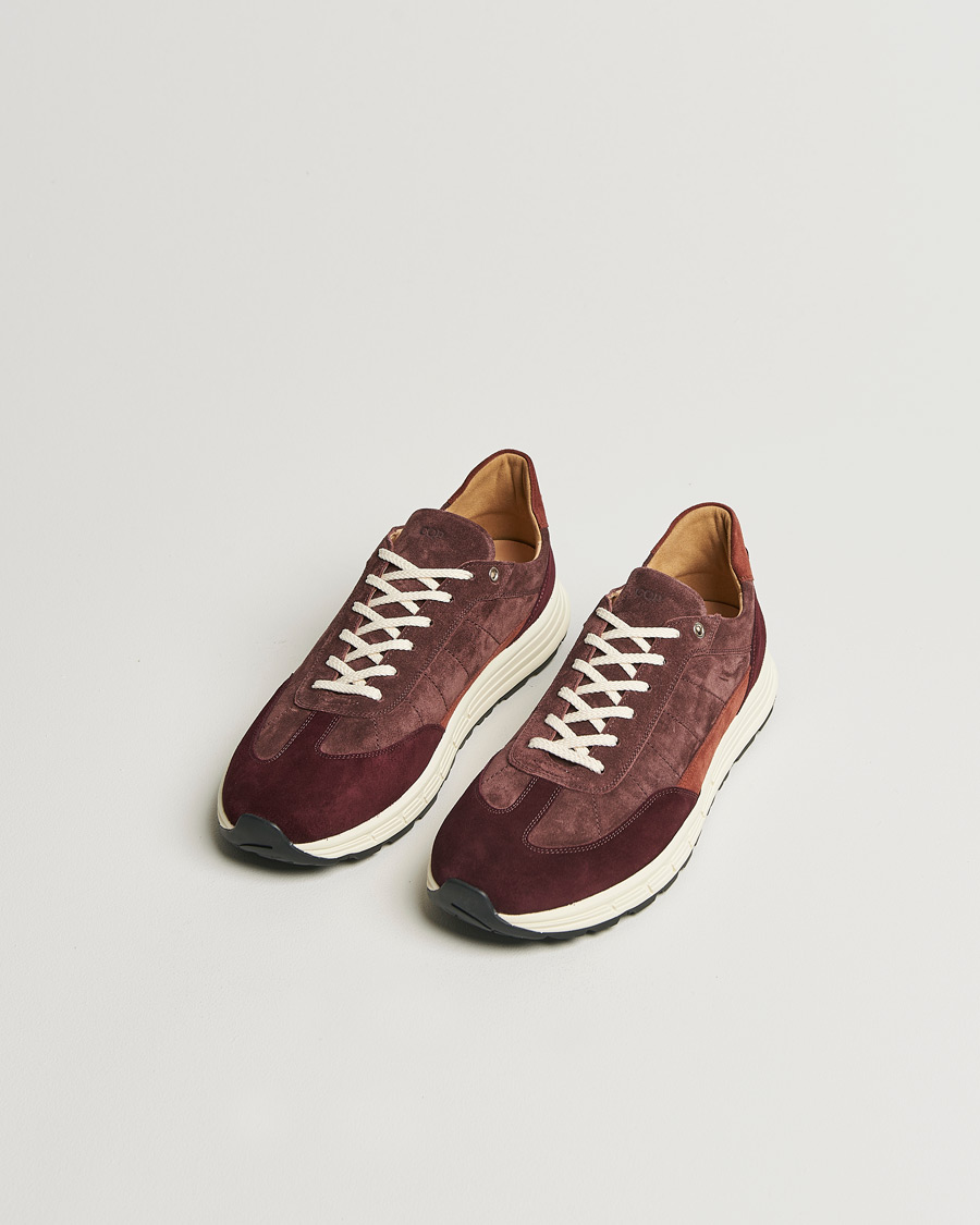 Men |  | CQP | Renna Suede Runner Burgundy