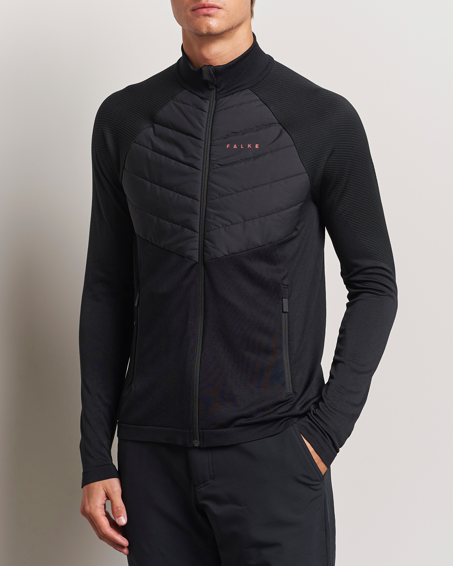 Men |  | Falke Sport | Running Jacket Black