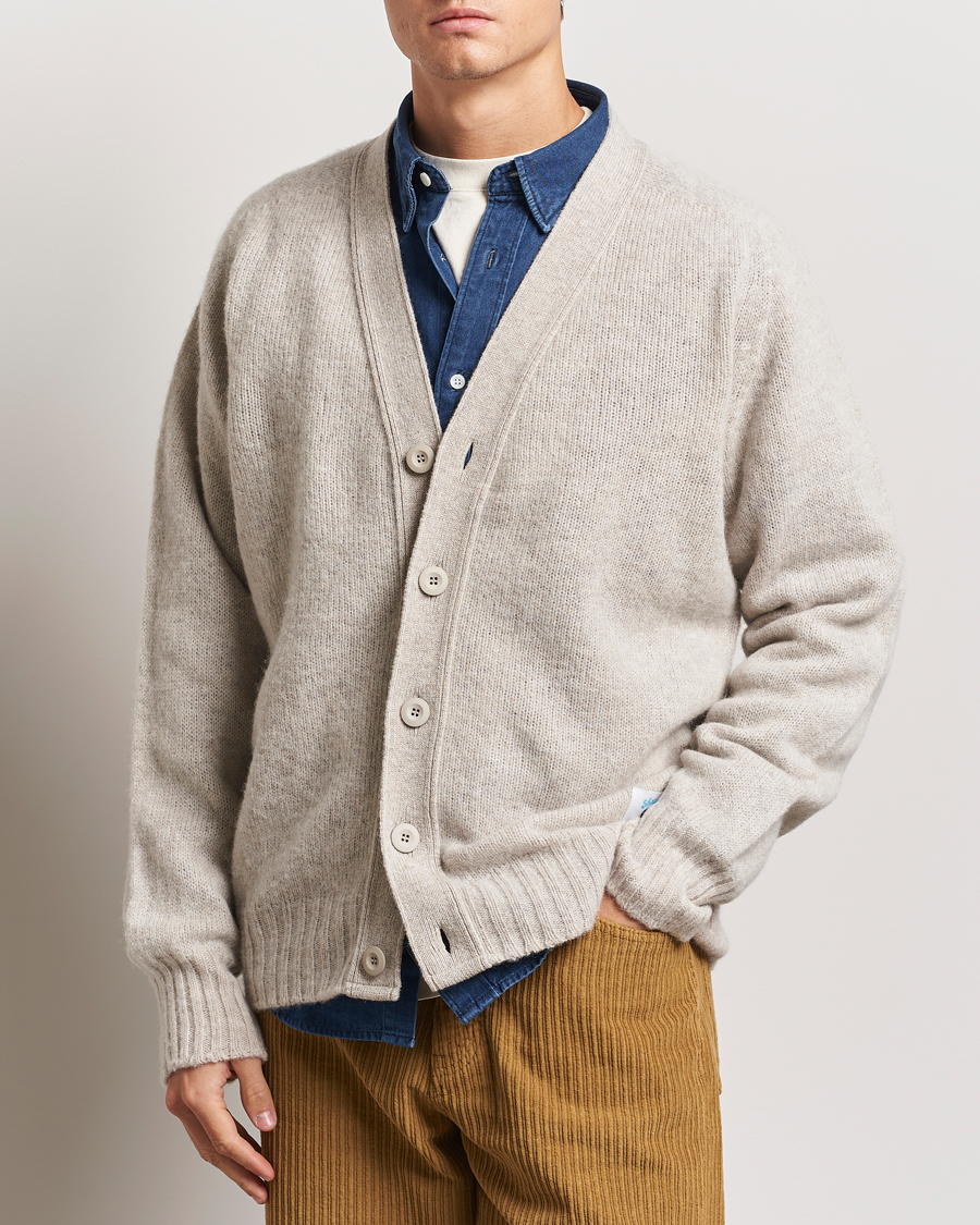 Men |  | Howlin\' | Shaggy Bear Cardigan Cosmic Latte