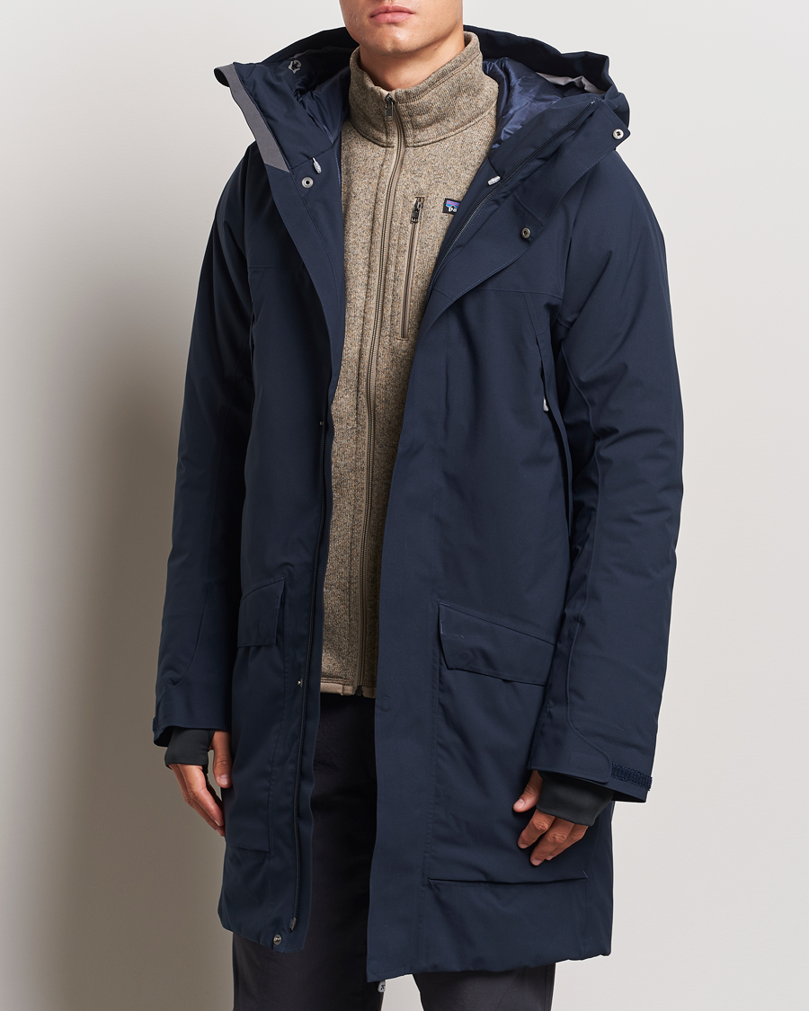 Men |  | Houdini | Fall In Waterproof Primaloft Parka Blue Illusion