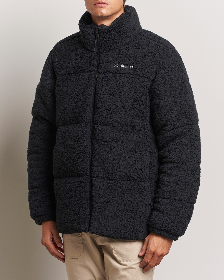 Men |  | Columbia | Puffect Sherpa Jacket Black