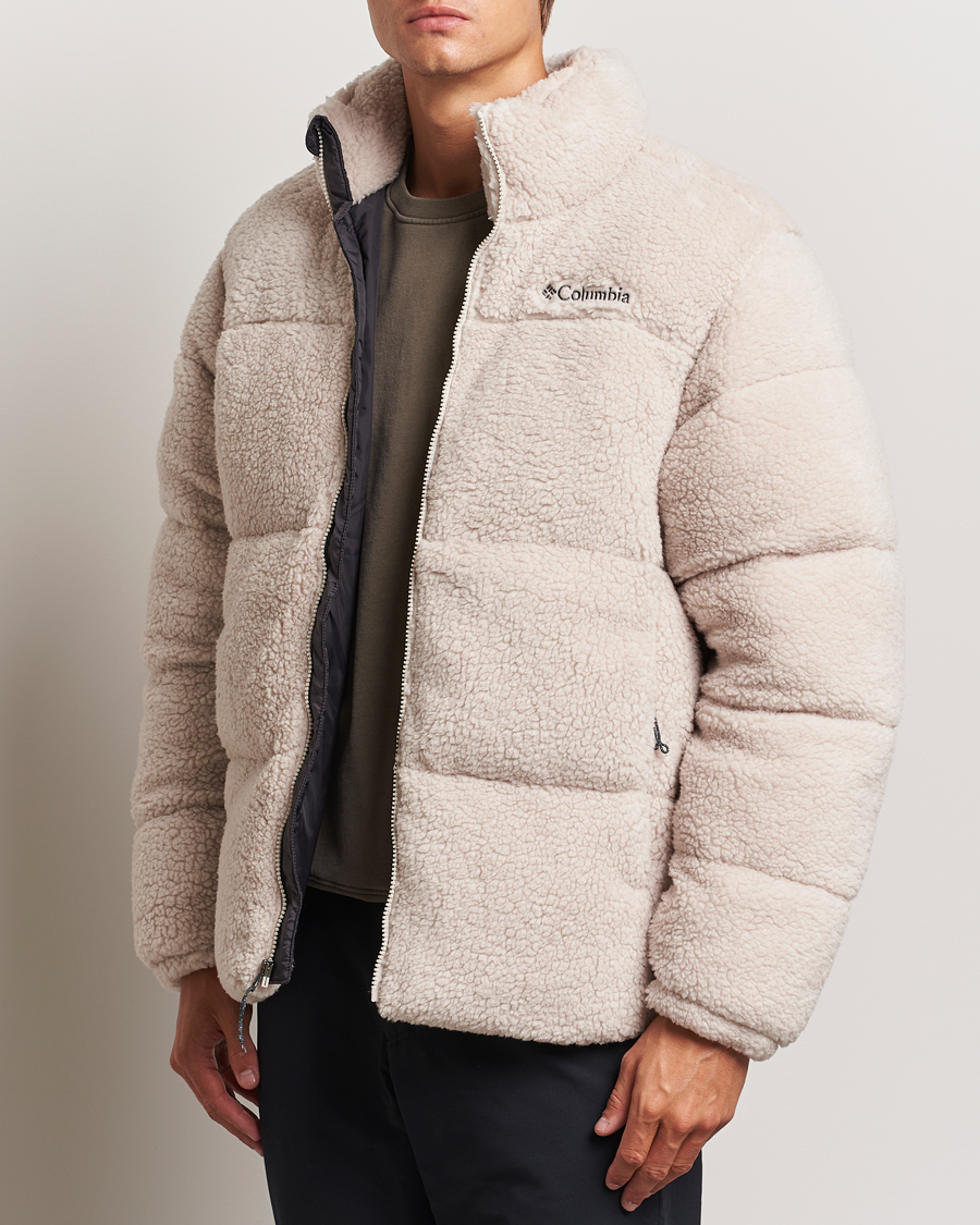 Men | Winter jackets | Columbia | Puffect Sherpa Jacket Dark Stone