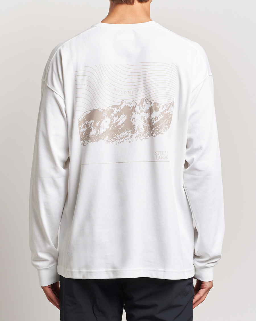 Men |  | Columbia | Duxbery Relaxed Long Sleeve T-Shirt White