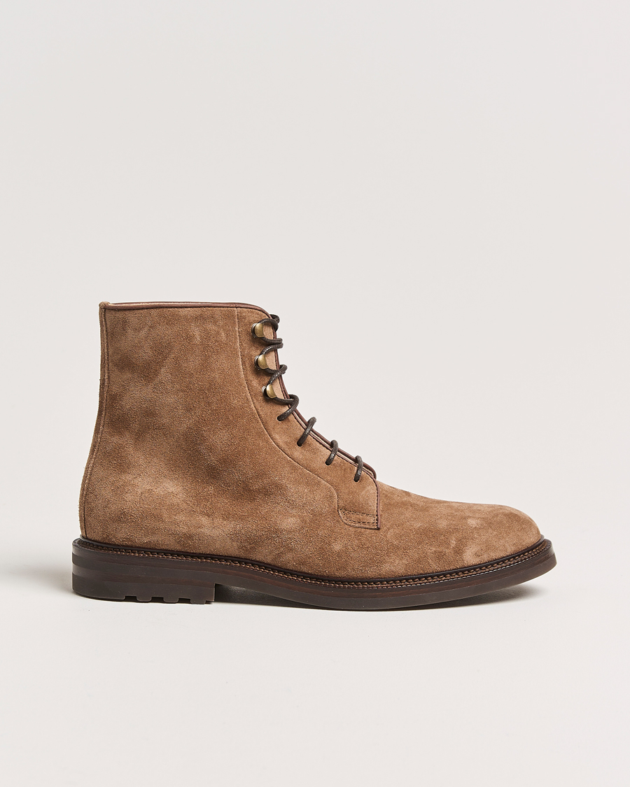 Nubuck lace up boots best sale