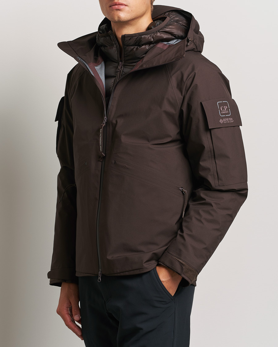 Men |  | C.P. Company | Metropolis Gore-Tex Padded 2 in 1 Jacket Brown