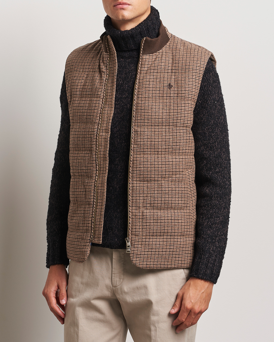 Men |  | Morris | Welch Wool Gilet Brown