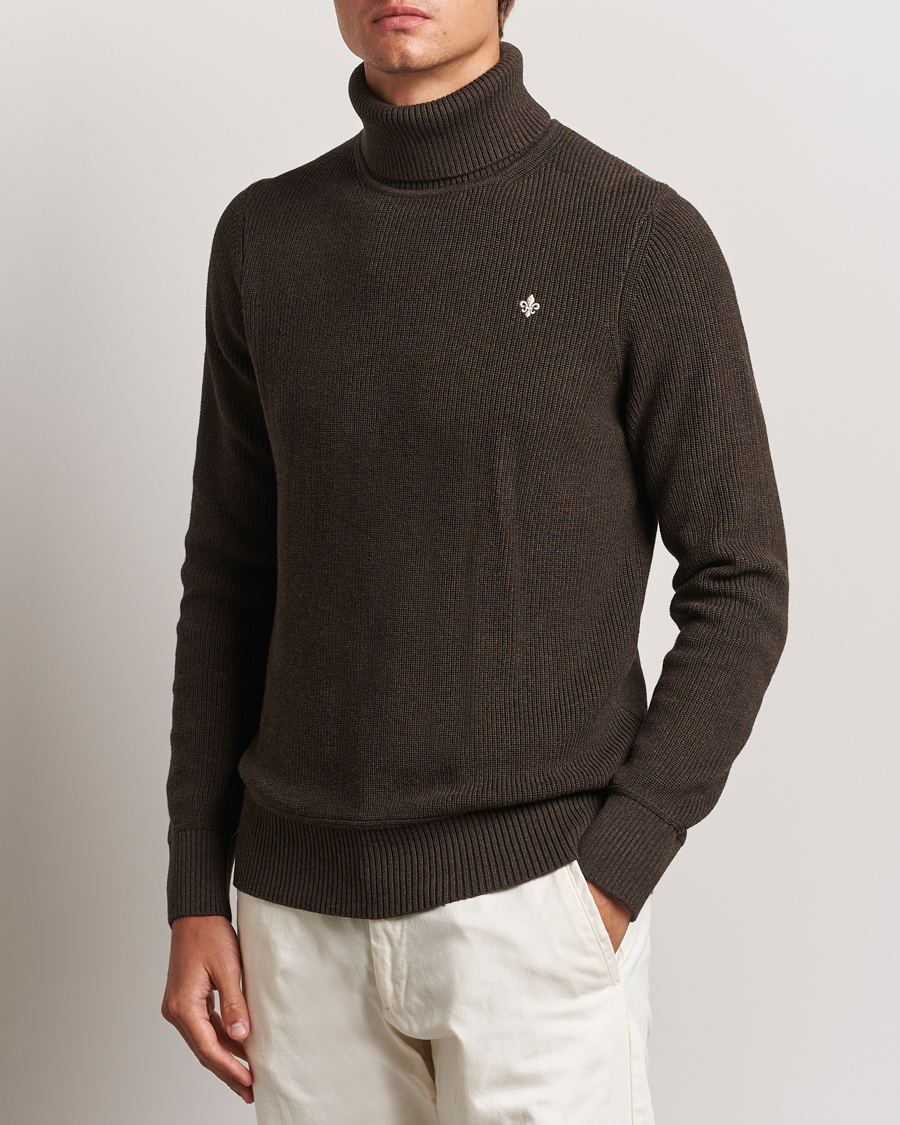 Men |  | Morris | Bernard Cotton Rollneck Brown